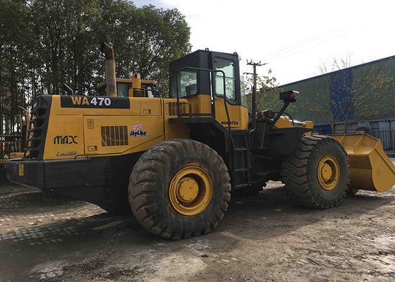 Second Hand Wheel Loader Komatsu WA470-3 Used Construction Machine