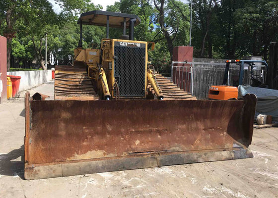 Yellow Color Old Crawler Bulldozer  Cat D5H Good Working Condition