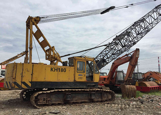 Hitachi KH180 Second Hand Cranes , Used Crawler Crane 50T 100% Japan Origin