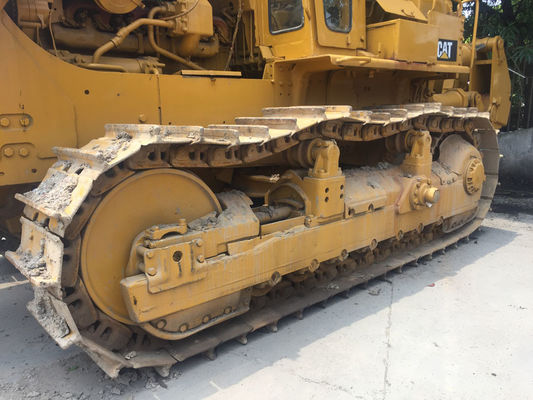 Original Yellow Used CAT Bulldozer D8K , Weight 23800KG Used Crawler Dozer