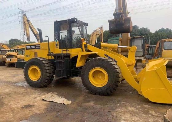 3m3 Bucket 2014 Year Used Komatsu Wheel Loader WA380