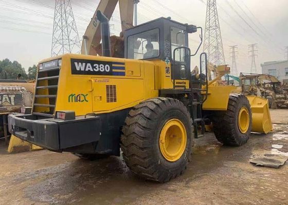 3m3 Bucket 2014 Year Used Komatsu Wheel Loader WA380